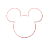 Mickey Head Outline Image